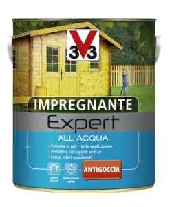 Impregnante ad acqua v33 'expert' incolore 2,5 litri